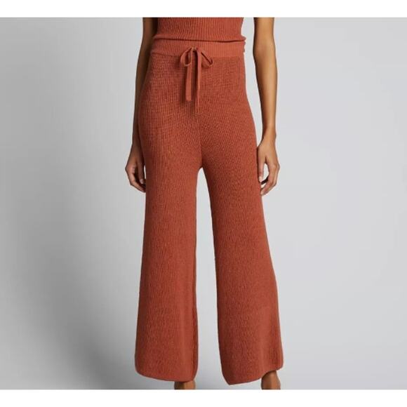 A.L.C Martell Knit Flared Pants Size Medium - Picture 1 of 7